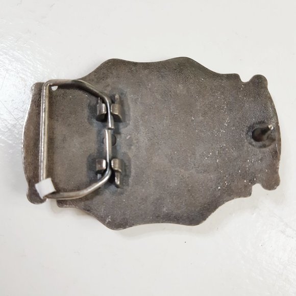 Western Engraved Belt Buckle - Picture 2 of 3